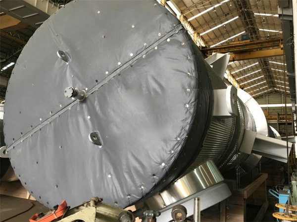 可脫卸式管道保溫套